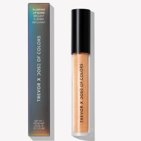 DOSE X TREVOR DOUBLE RAINBOW PLUMPING LIP GLOSS - Picture 1 of 6